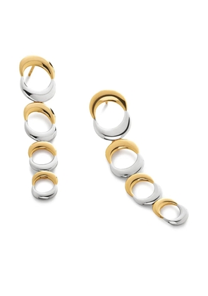 Monica Vinader Kissing Moon Cocktail drop earrings - Gold