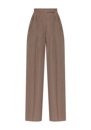 Max Mara pleated trousers - Brown