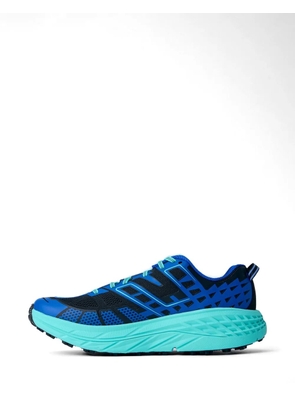 HOKA Speedgoat 2 mesh-overlay sneakers - Blue