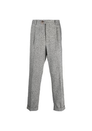 Brunello Cucinelli pleated wool trousers - Grey