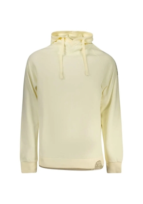 RIFLE logo-print raglan-sleeve hoodie - White