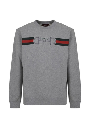 Gucci printed cotton sweatshirt - Grey