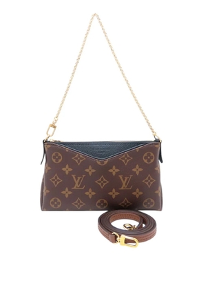 Louis Vuitton Pre-Owned 2018 Monogram Pallas Clutch satchel - Brown