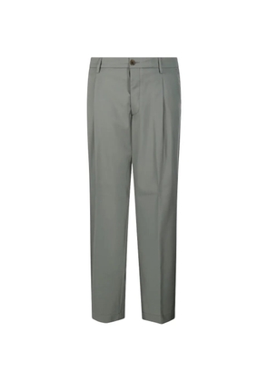 Myths virgin wool tailored trousers - Green