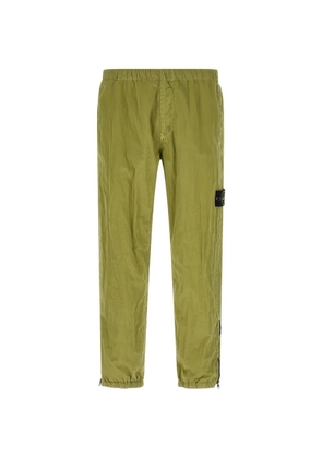 Stone Island green track pants