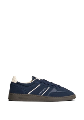 Tommy Jeans The Greenwich Edge logo-print suede sneakers - Blue