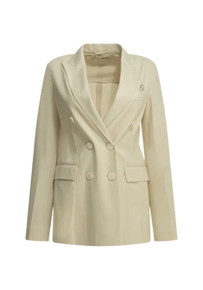 Circolo 1901 double-breasted peak-lapels blazer - Neutrals