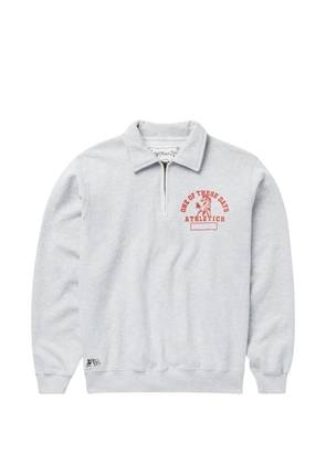 One Of These Days Mustang Athletics zip sweatshirt - Grey
