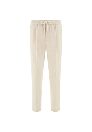 Boggi Milano City drawstring-waist trousers - Neutrals