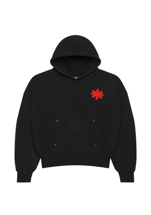 LOSTSHDWS hand-warmer pouch hoodie - Black