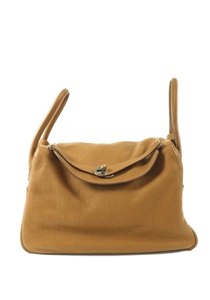 Hermès Pre-Owned 34 Lindy two-way handbag - Neutrals