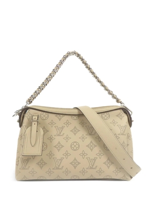 Louis Vuitton Pre-Owned PM Mahina perforated shoulder bag - Neutrals
