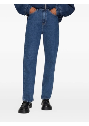 Calvin Klein Jeans high-waisted straight-leg jeans - Blue