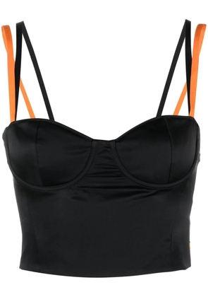 Heron Preston Handle With Care corset-style top - Black