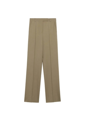 Max Mara pressed-crease tailored trousers - Brown