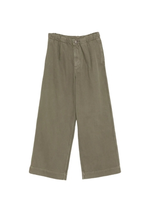 Lauren Manoogian elasticated-waist wide-leg trousers - Green