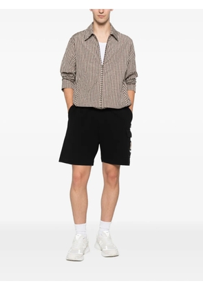Moschino logo-print track short - Black