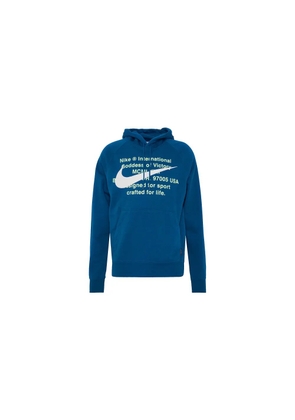 Nike Swoosh French Terry hoodie - Blue