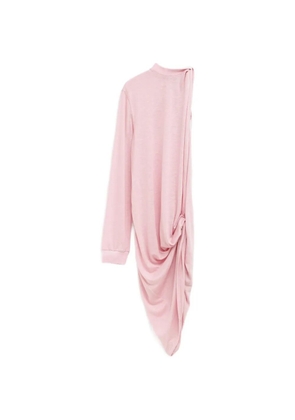 PEPA SALAZAR Ibiza draped asymmetric dress - Pink