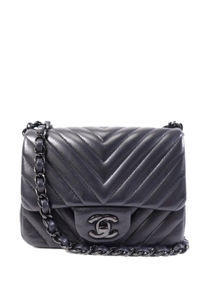 CHANEL Pre-Owned Classic chevron-quilted shoulder bag - Black