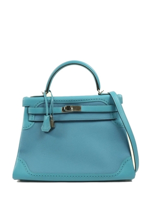 Hermès Pre-Owned 32 Kelly Ghillies tote bag - Blue