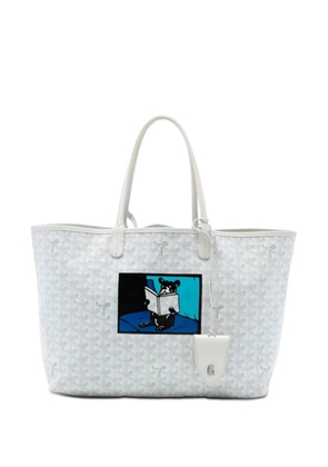 Goyard Pre-Owned 2021 Goyardine French Bulldog Saint Louis PM tote bag - White