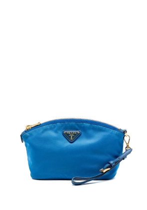 Prada Pre-Owned 2000-2013 Tessuto pouch - Blue