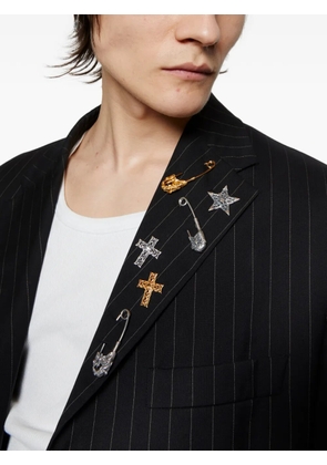 Emanuele Bicocchi small Notre-Dame cross brooch - Silver