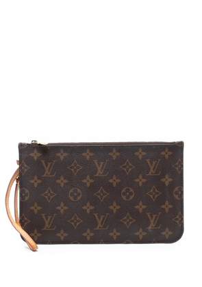 Louis Vuitton Pre-Owned 2019 Monogram Neverfull MM pouch - Brown