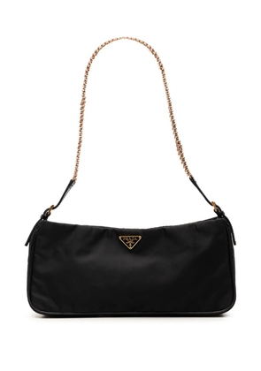 Prada Pre-Owned 2000-2013 Tessuto Chain shoulder bag - Black