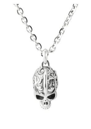 Emanuele Bicocchi oversize Skull necklace - Silver