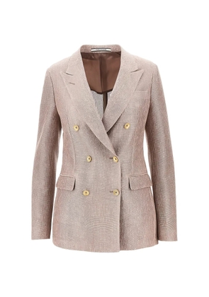 Tagliatore Paris double-breasted Parigi blazer - Neutrals