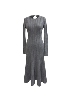Reformation Evan ribbed-knit dress - Grey