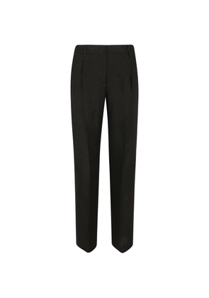 Lardini pleated tailored trousers - Black