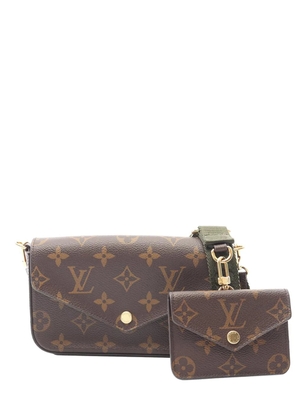 Louis Vuitton Pre-Owned 2021-2026 Monogram Felicie Strap And Go crossbody bag - Brown