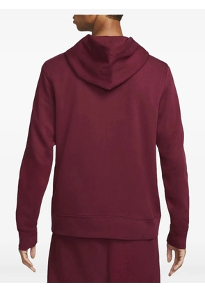 Nike graphic-print drawstring hoodie - Red