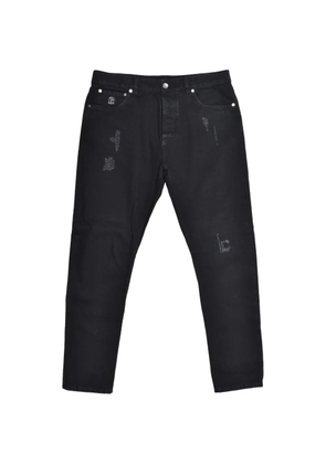 Brunello Cucinelli distressed-details jeans - Black