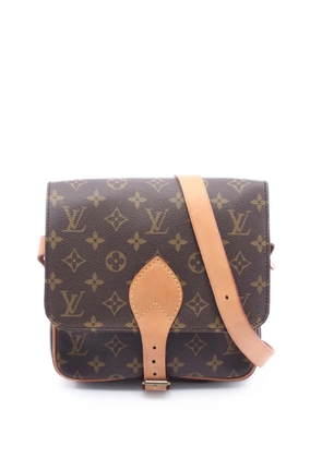 Louis Vuitton Pre-Owned 1988 Monogram Cartouchiere MM crossbody bag - Brown