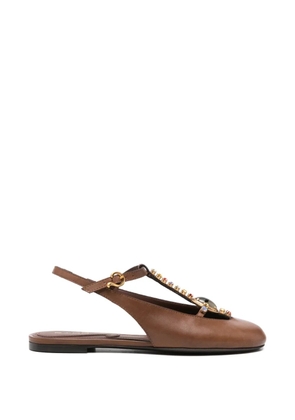 ETRO slingback pumps - Brown