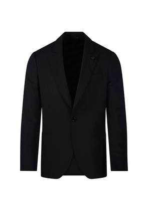 Lardini single-breasted blazer - Black