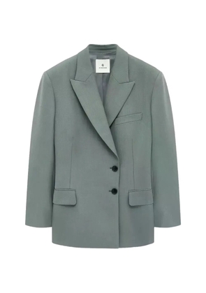 ANINE BING Aretha double-breasted blazer - Green
