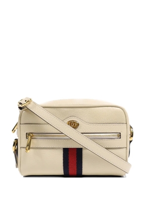 Gucci Pre-Owned Ophidia leather shoulder bag - Neutrals