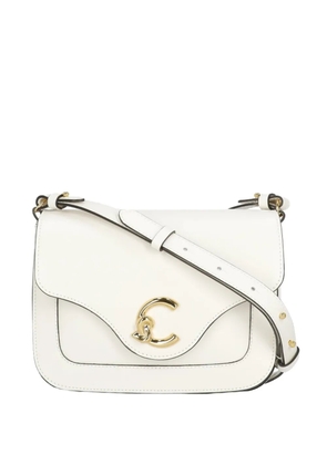 Coccinelle small C-Me leather shoulder bag - White