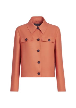 Brunello Cucinelli linen jacket - Orange