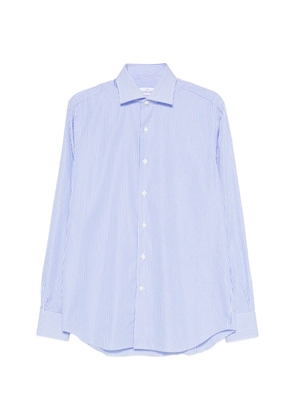 Alessandro Gherardi striped cotton shirt - Blue