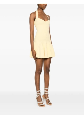 Retrofete Laurenza halterneck mini dress - Neutrals