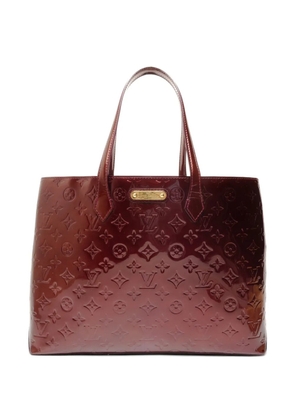 Louis Vuitton Pre-Owned 2011 Monogram Vernis Wilshire MM tote bag - Red