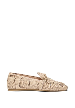 Stuart Weitzman Britt loafers - Neutrals