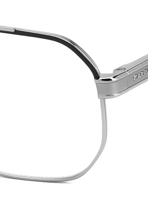 Carrera double-bridge pilot-frame glasses - Silver