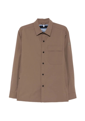 People Of Shibuya flap-pocket shirt jacket - Brown